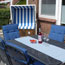 Terrasse Ferienhaus deBontje Greetsiel
